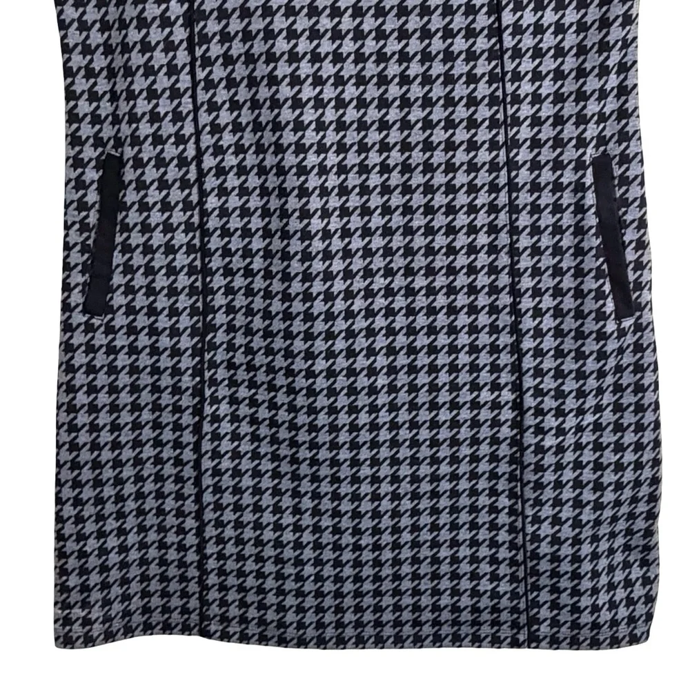 F&F Clothing Gray & Black Houndstooth Sleeveless Career Dress Size XXL - Picture 5 of 16